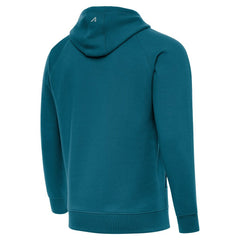 Antigua Brushed Carbon Victory Pullover Hoodie - Jacksonville Jaguars