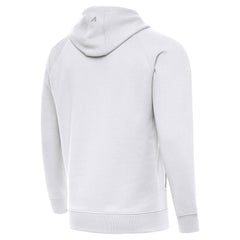 Antigua Brushed Carbon Victory Pullover Hoodie - New Orleans Saints