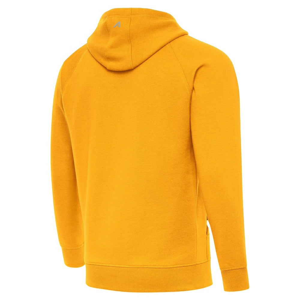 Antigua Brushed Carbon Victory Pullover Hoodie - Pittsburgh Steelers