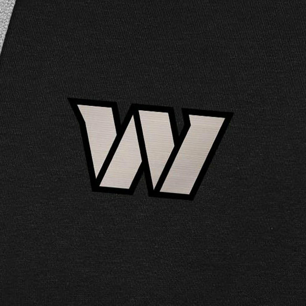 Antigua Brushed Carbon Victory Pullover Hoodie - Washington Commanders