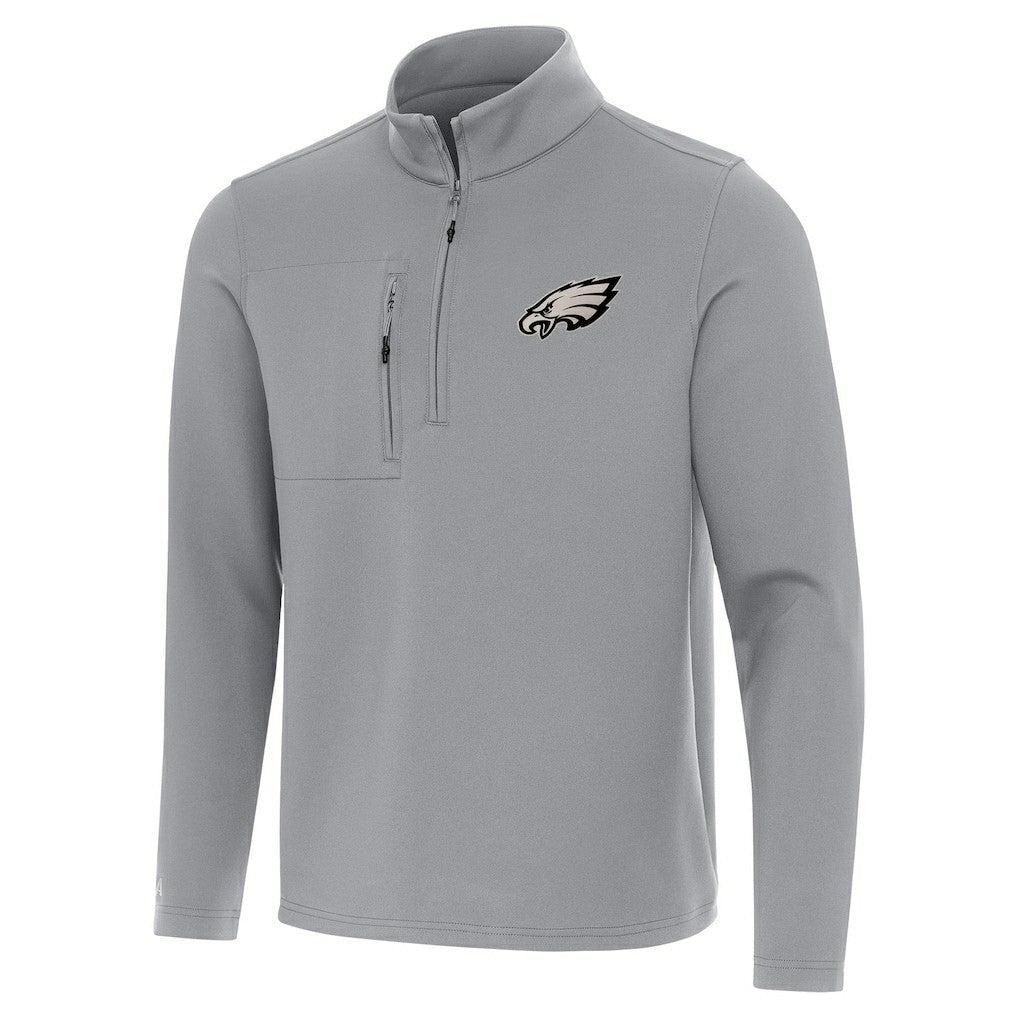 Antigua Insider Quarter-Zip Top - Philadelphia Eagles