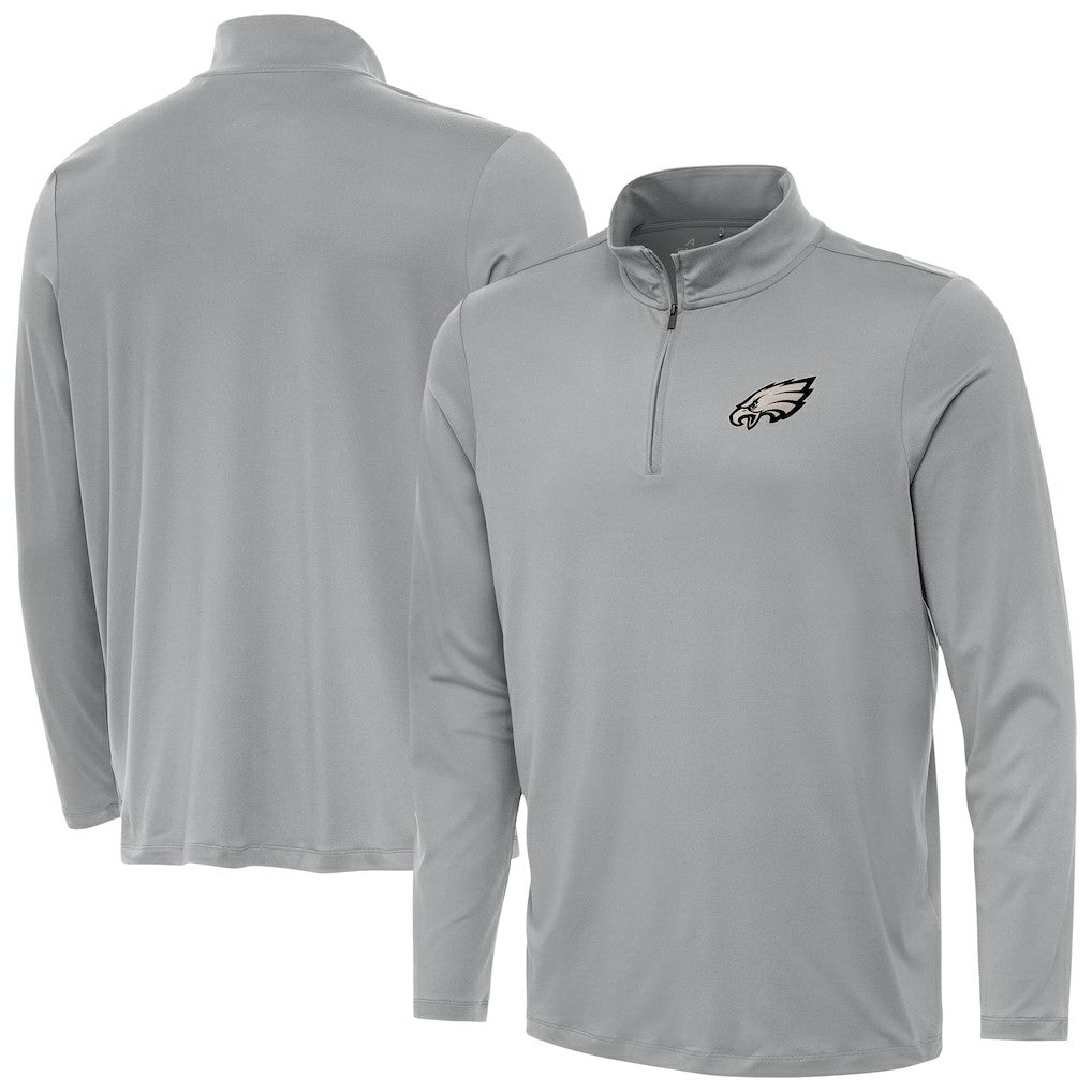 Antigua Reprocess Quarter-Zip Top - Philadelphia Eagles