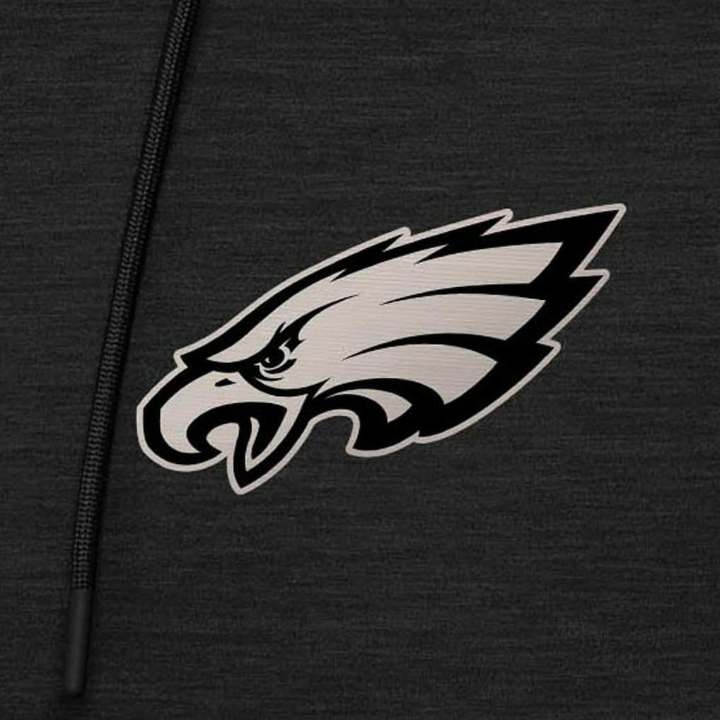 Antigua Spikes Quarter-Zip Hoodie - Philadelphia Eagles