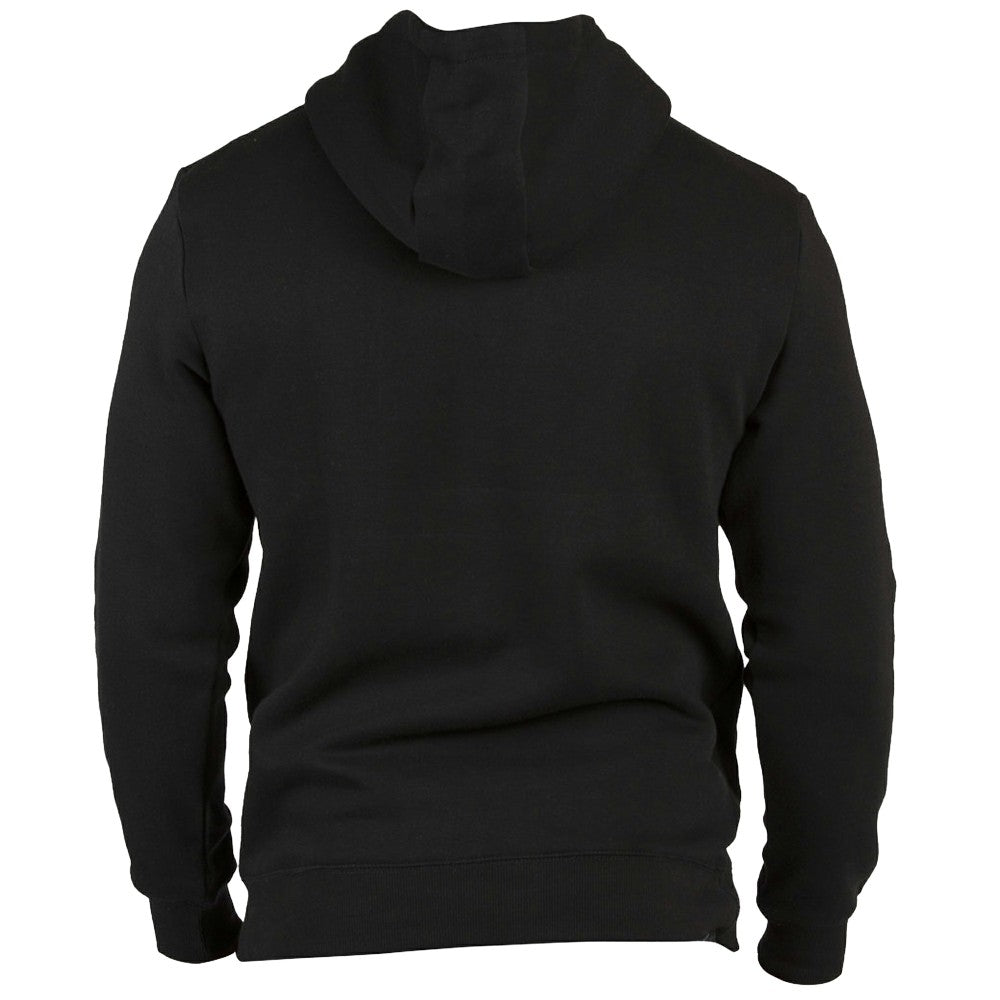 Tottenham Hotspur 1863FC Monochrome Badge Fleece Pullover Hoodie -  Black
