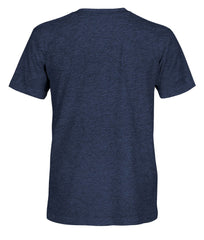 Tottenham Hotspur 1863FC Retro Monochrome Badge Vintage Tri-Blend T-Shirt -  Navy