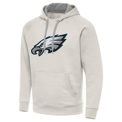 Antigua Victory Raglan Pullover Hoodie - Philadelphia Eagles