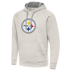Antigua Victory Raglan Pullover Hoodie - Pittsburgh Steelers