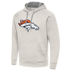 Antigua Victory Raglan Pullover Hoodie - Denver Broncos