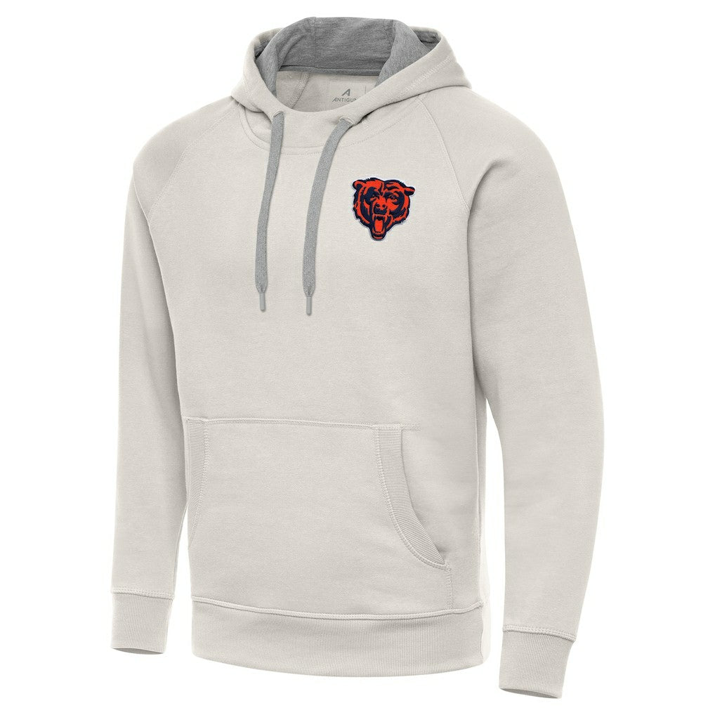 Antigua Victory Raglan Pullover Hoodie - Chicago Bears
