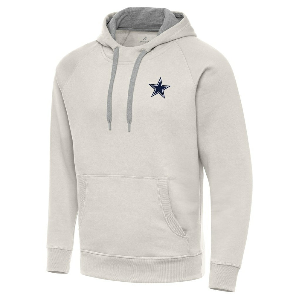 Antigua Victory Raglan Pullover Hoodie - Dallas Cowboys