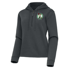 NBA Boston Celtics Antigua Women's Contemporary Quarter-Zip Hoodie