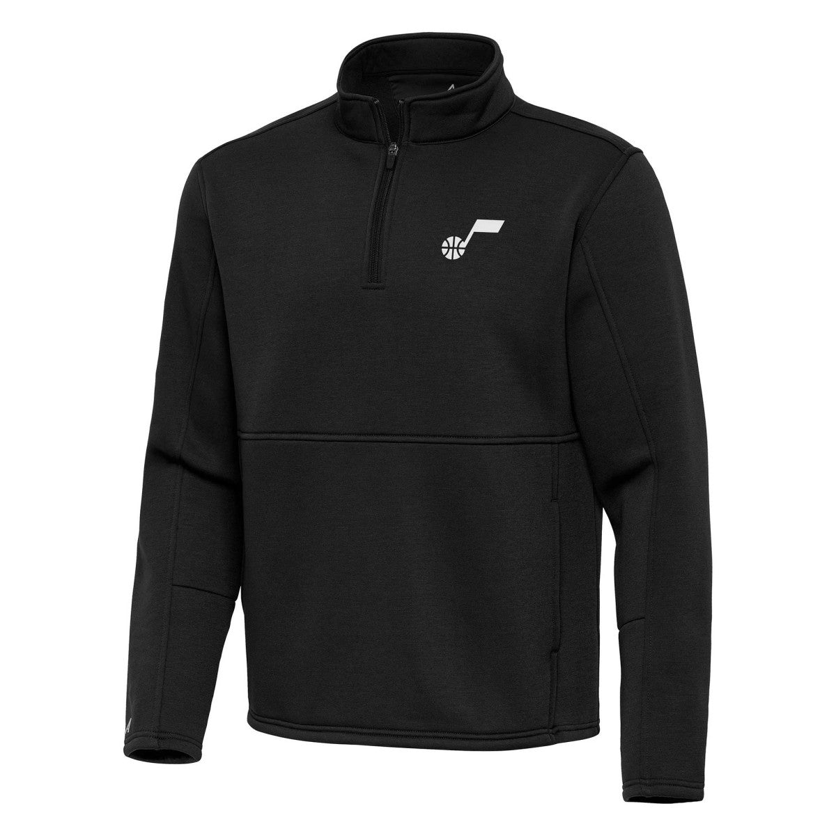NBA Utah Jazz Antigua Twist Quarter-Zip Pullover Top - Black discount