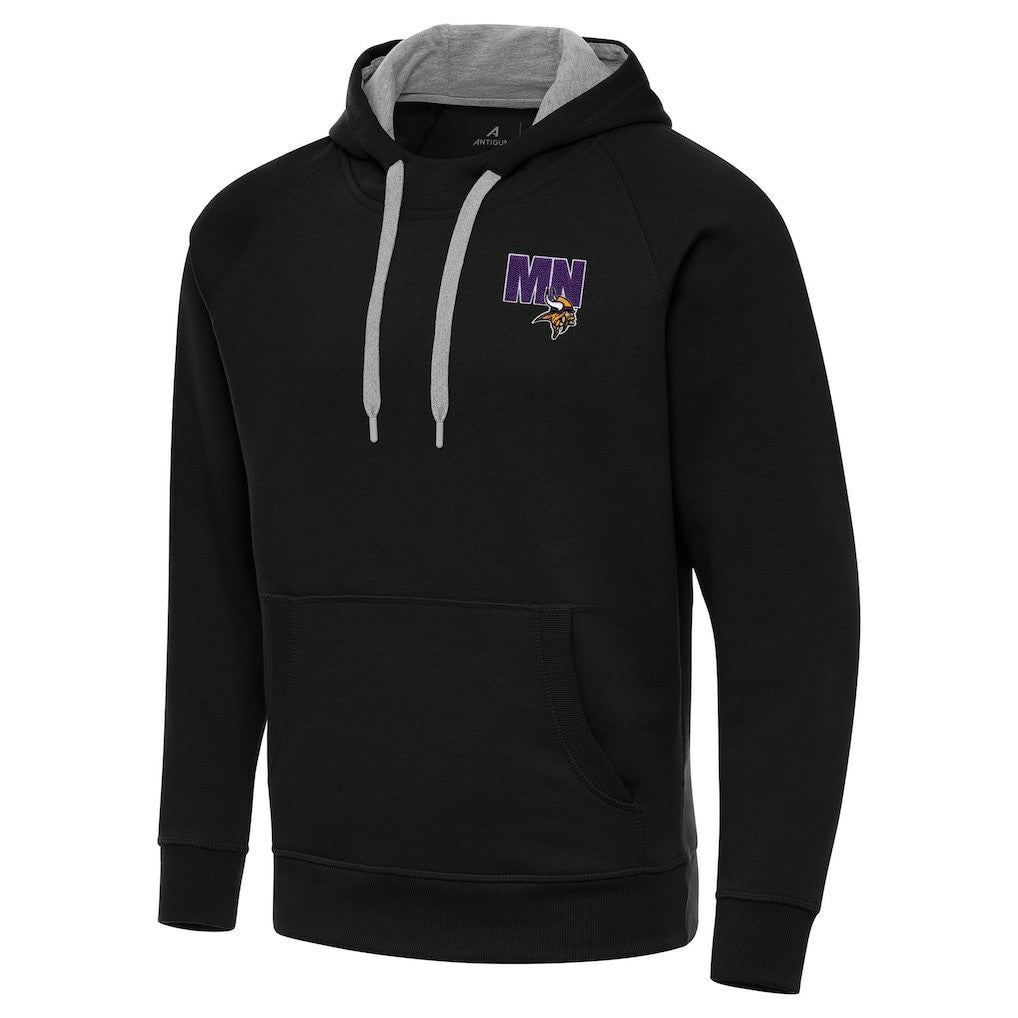 Men's  Antigua Victory Pullover Hoodie - Minnesota Vikings
