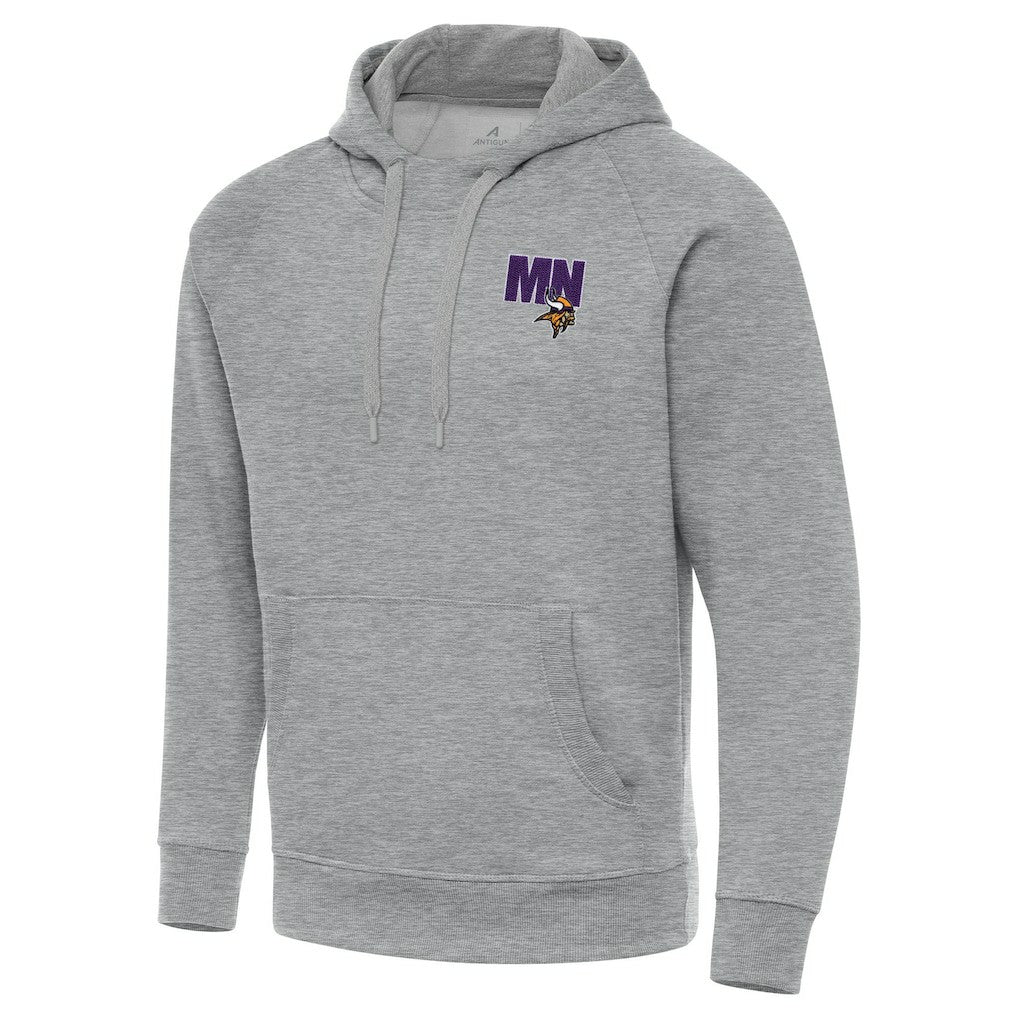 Men's  Antigua Victory Pullover Hoodie - Minnesota Vikings