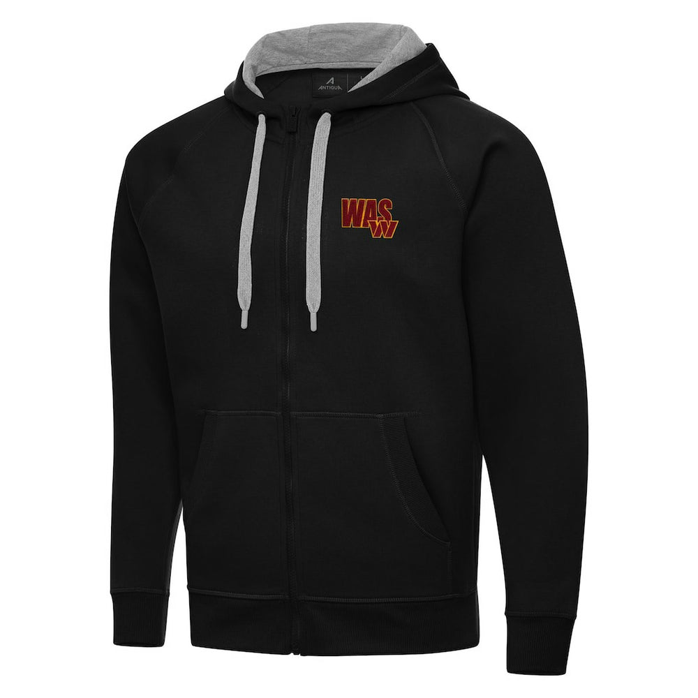 Men's  Antigua Victory Full-Zip Hoodie - Washington Commanders
