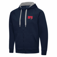 Men's  Antigua Victory Full-Zip Hoodie - Houston Texans