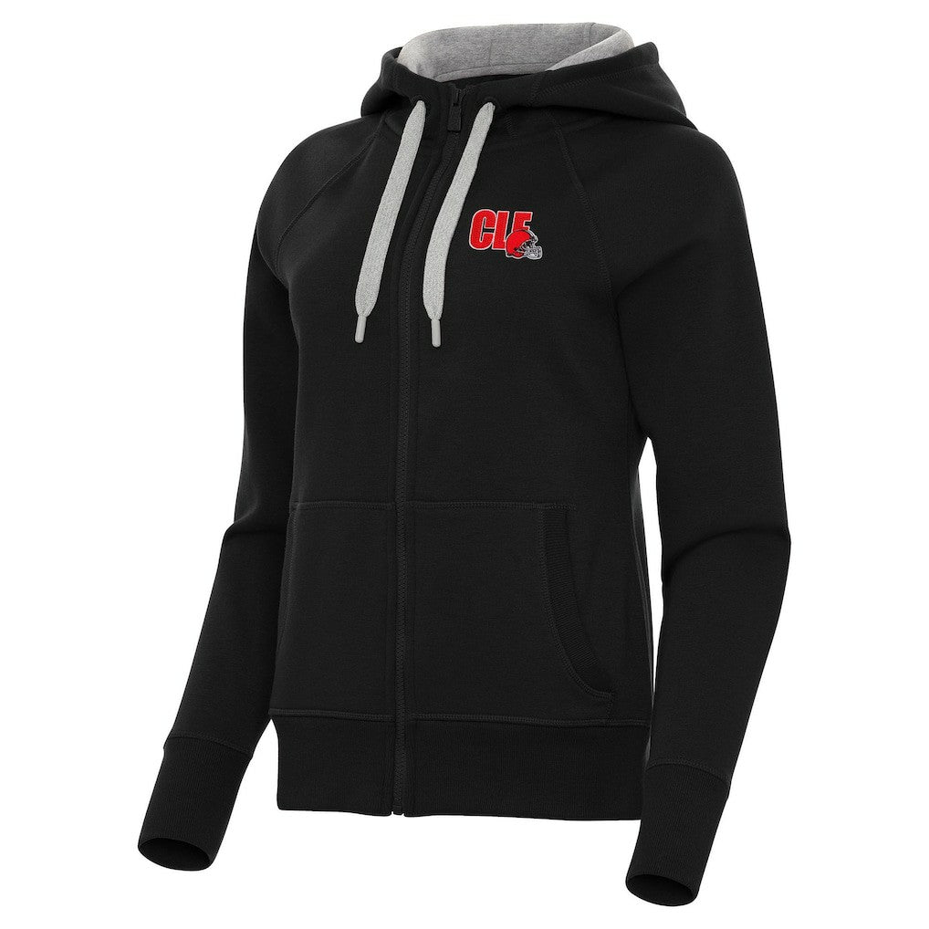 Antigua Women's Victory Full-Zip Hoodie - Cleveland Browns