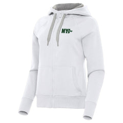 Antigua Women's Victory Full-Zip Hoodie - New York Jets