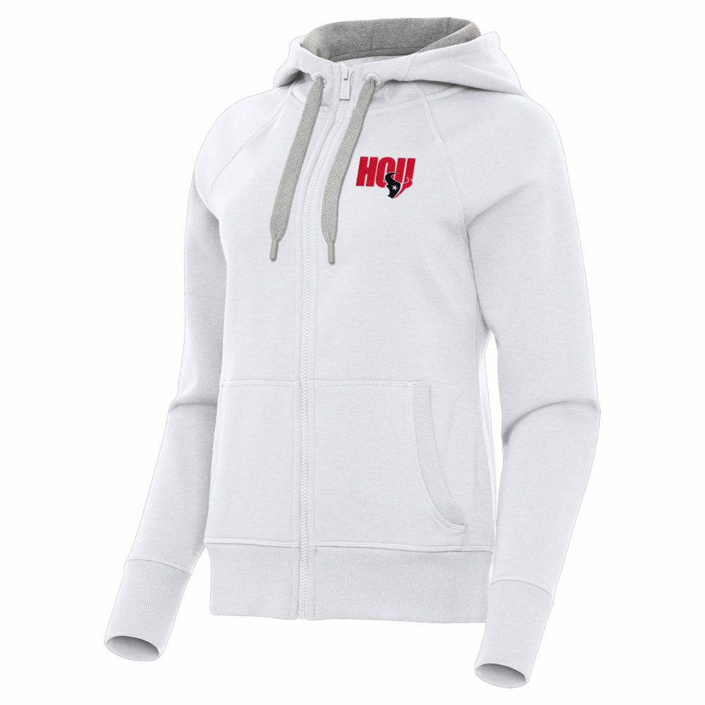 Antigua Women's Victory Full-Zip Hoodie - Houston Texans