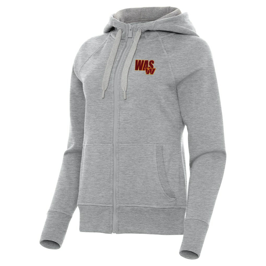 Antigua Women's Victory Full-Zip Hoodie - Washington Commanders