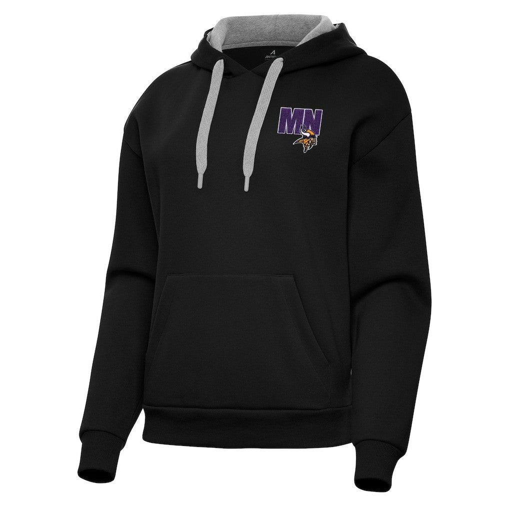 Antigua Women's Victory Pullover Hoodie - Minnesota Vikings