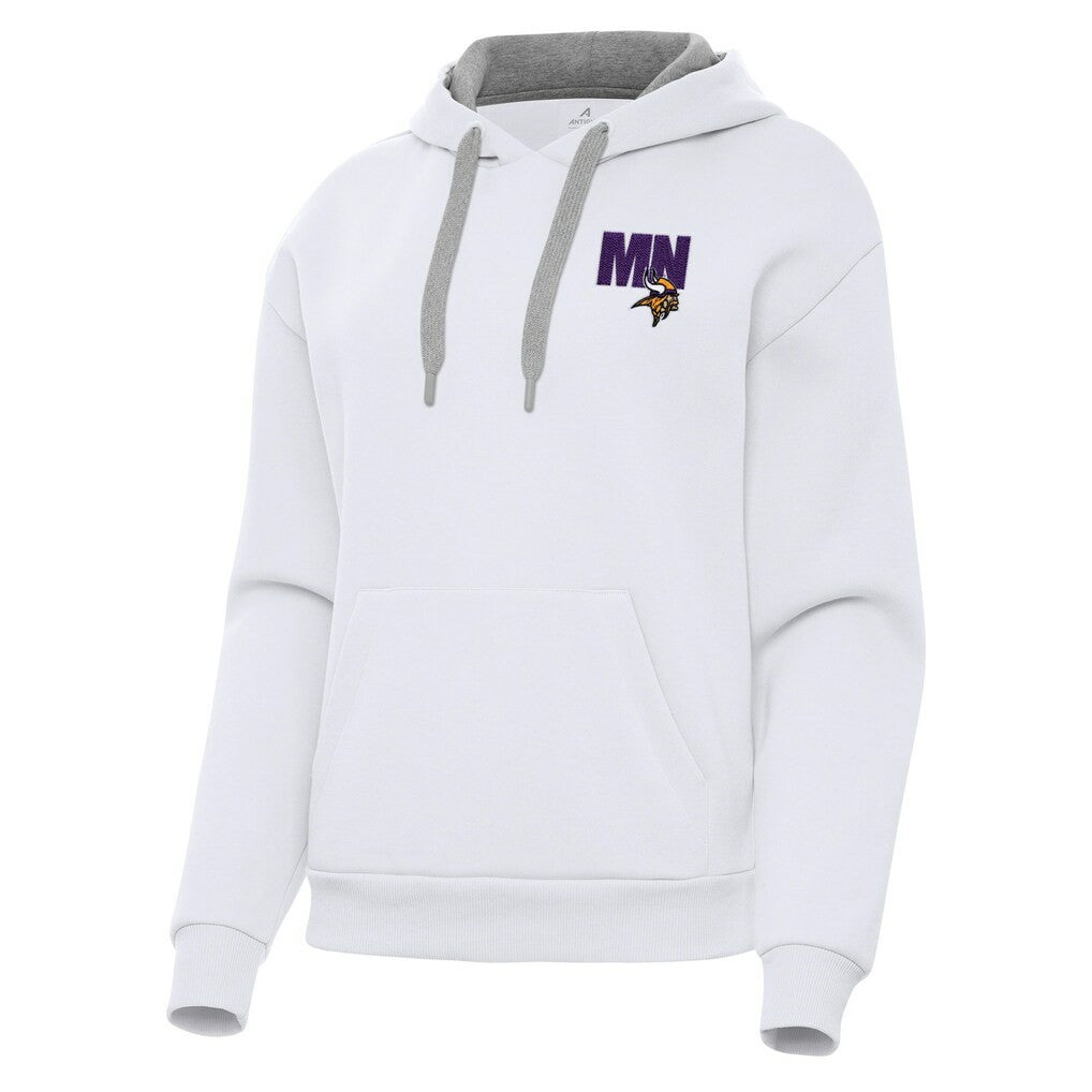 Antigua Women's Victory Pullover Hoodie - Minnesota Vikings