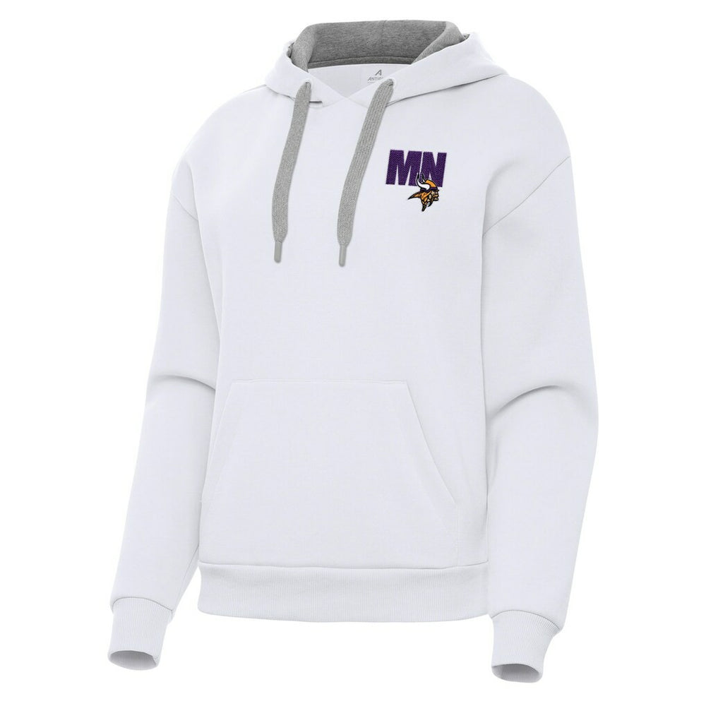 Antigua Women's Victory Pullover Hoodie - Minnesota Vikings
