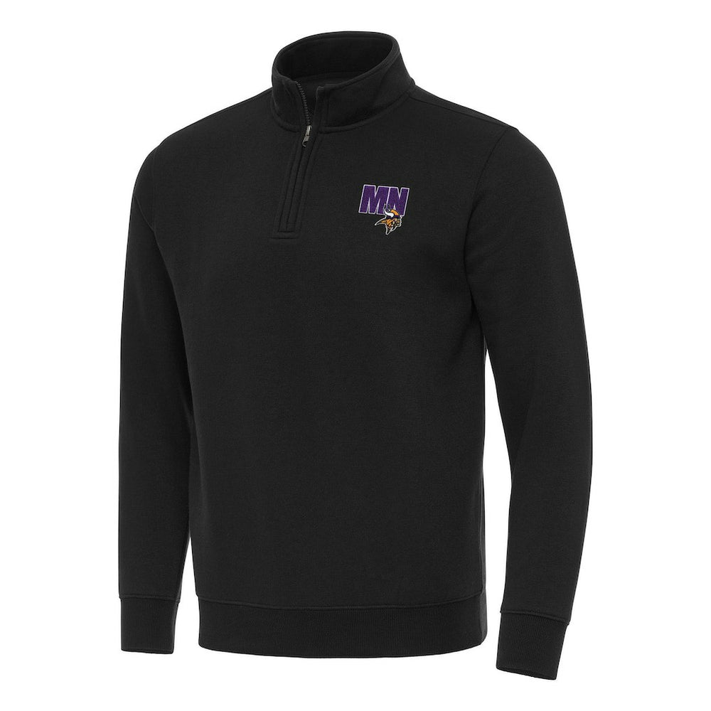 Antigua Men's Victory Quarter-Zip Sweatshirt - Minnesota Vikings