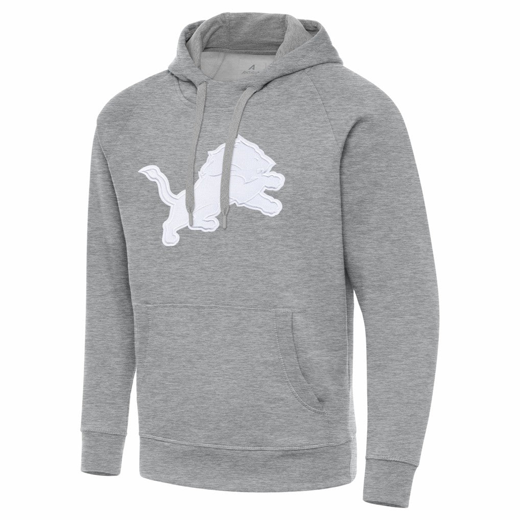 Antigua Victory Pullover Hoodie - Detroit Lions