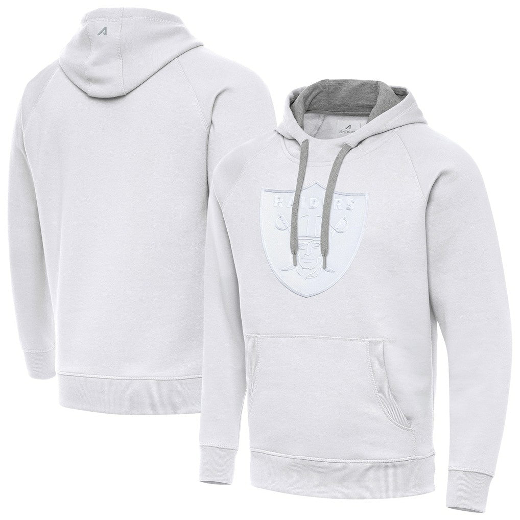 Antigua Victory Pullover Hoodie - Las Vegas Raiders