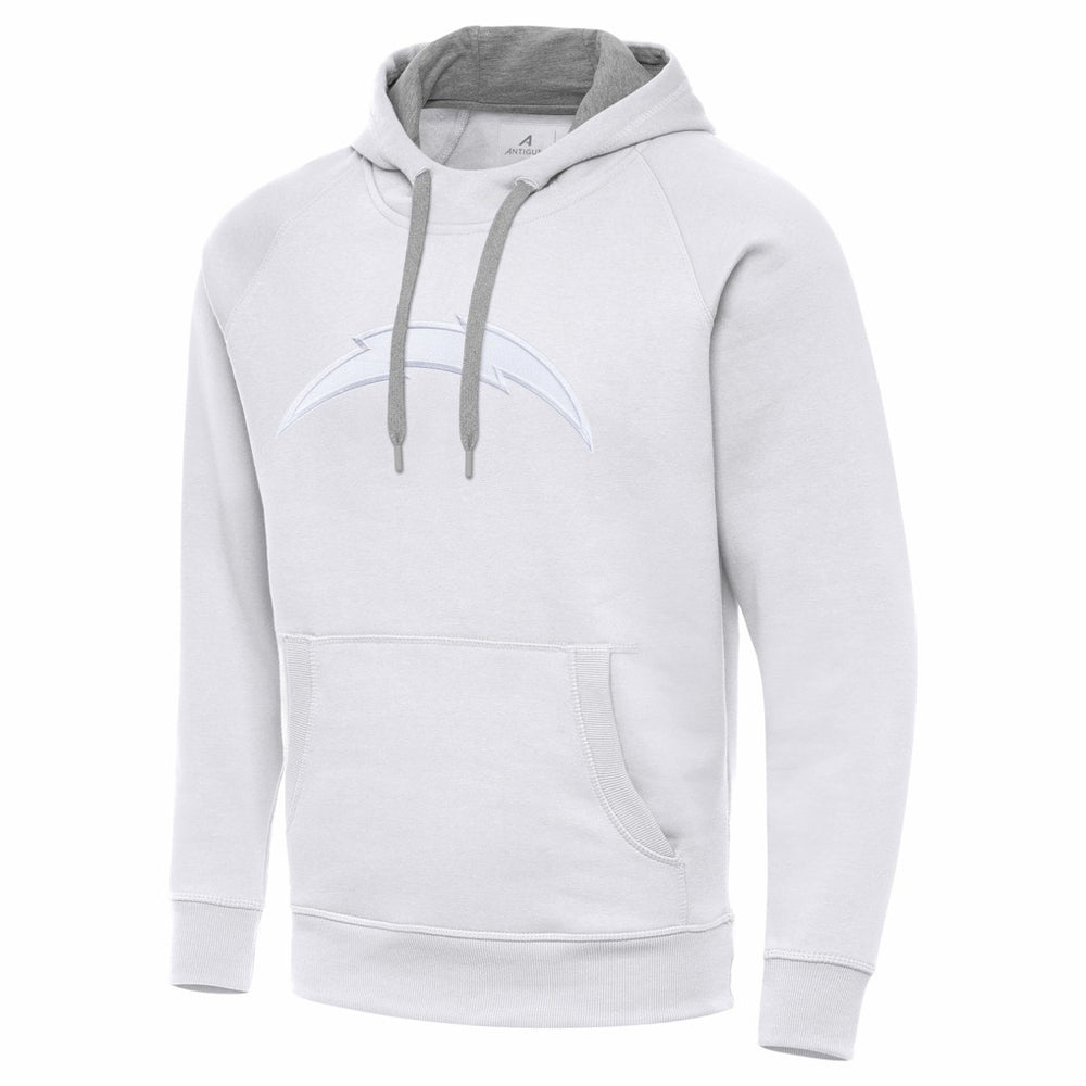 Antigua Victory Pullover Hoodie - Los Angeles Chargers