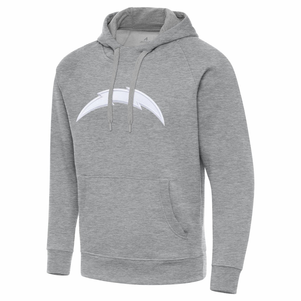 Antigua Victory Pullover Hoodie - Los Angeles Chargers