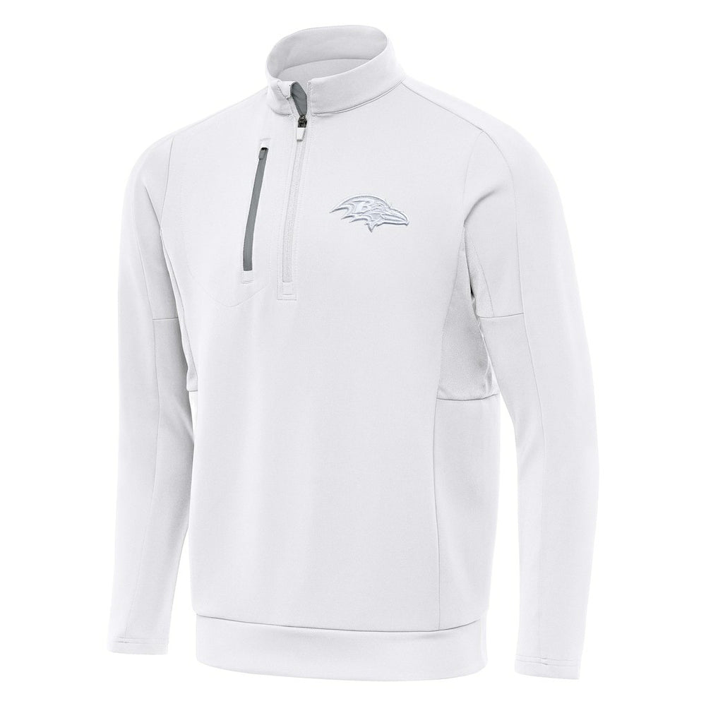 Antigua Generation Quarter-Zip Jacket - Baltimore Ravens