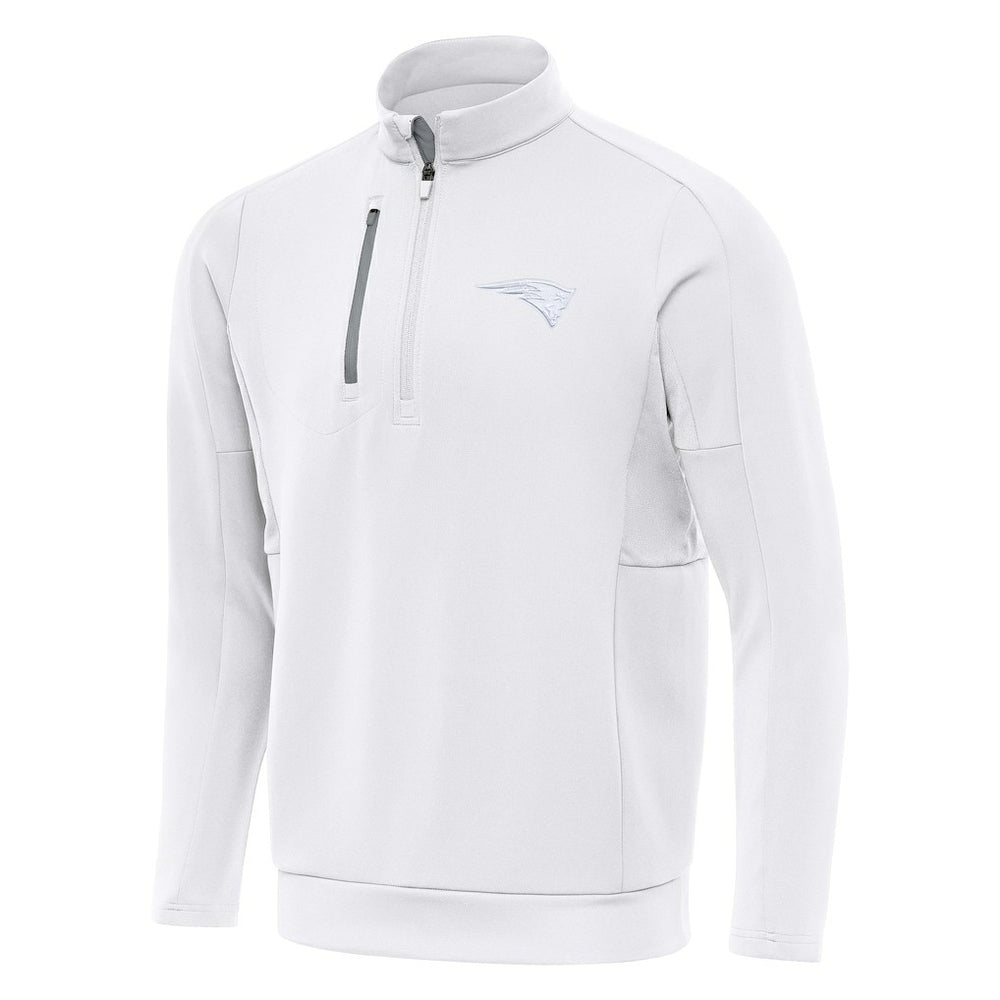 Antigua Generation Quarter-Zip Jacket - New England Patriots
