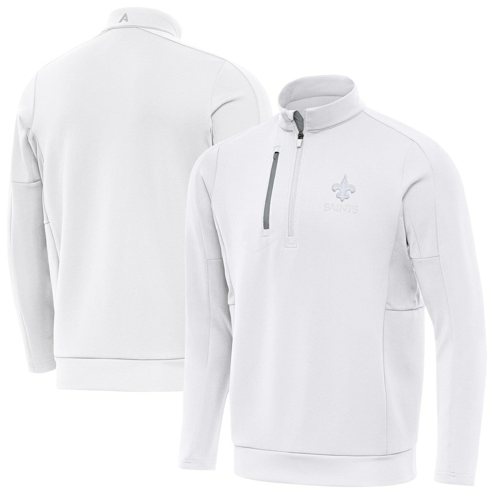 Antigua Generation Quarter-Zip Jacket - New Orleans Saints