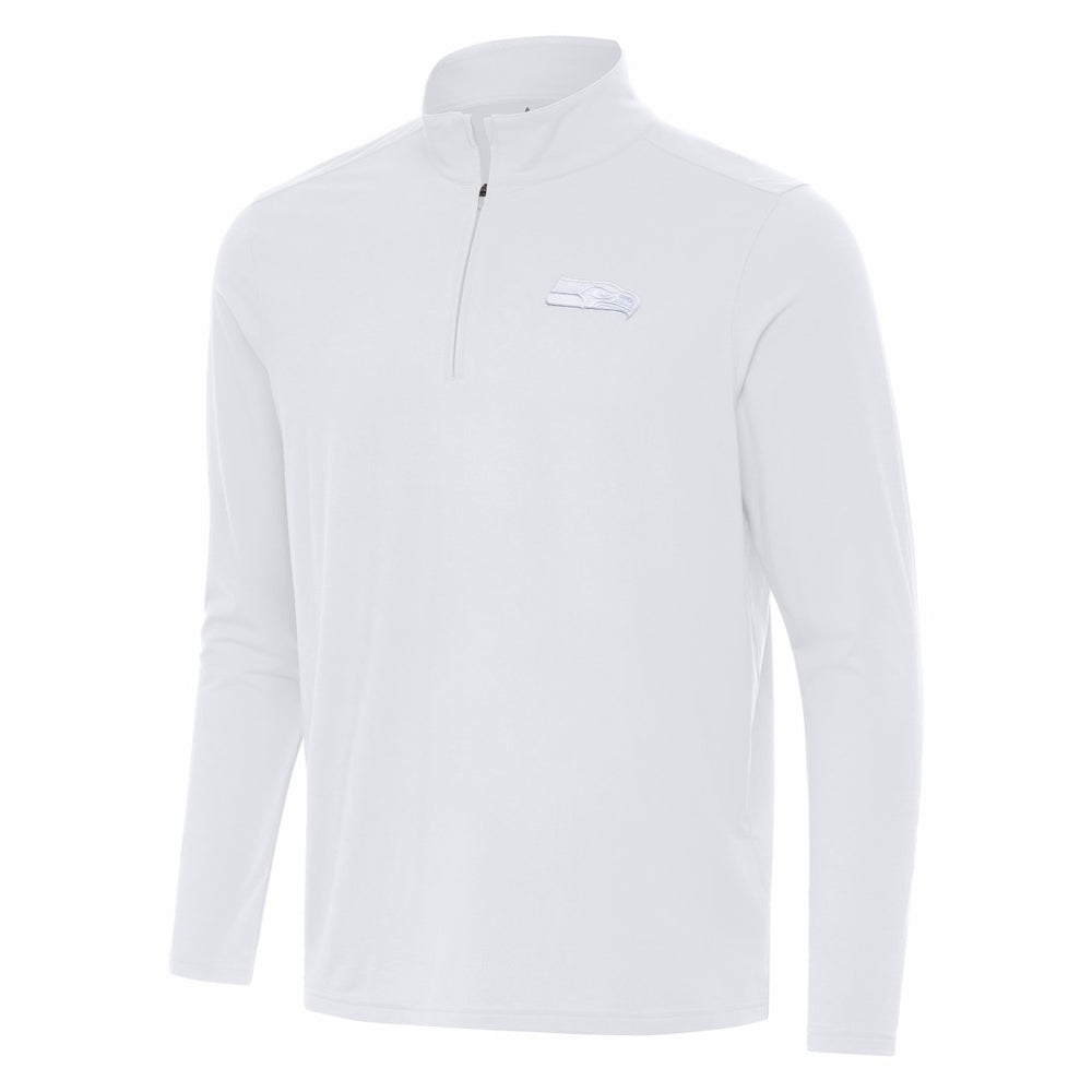 Antigua Intent Quarter-Zip Jacket - Seattle Seahawks