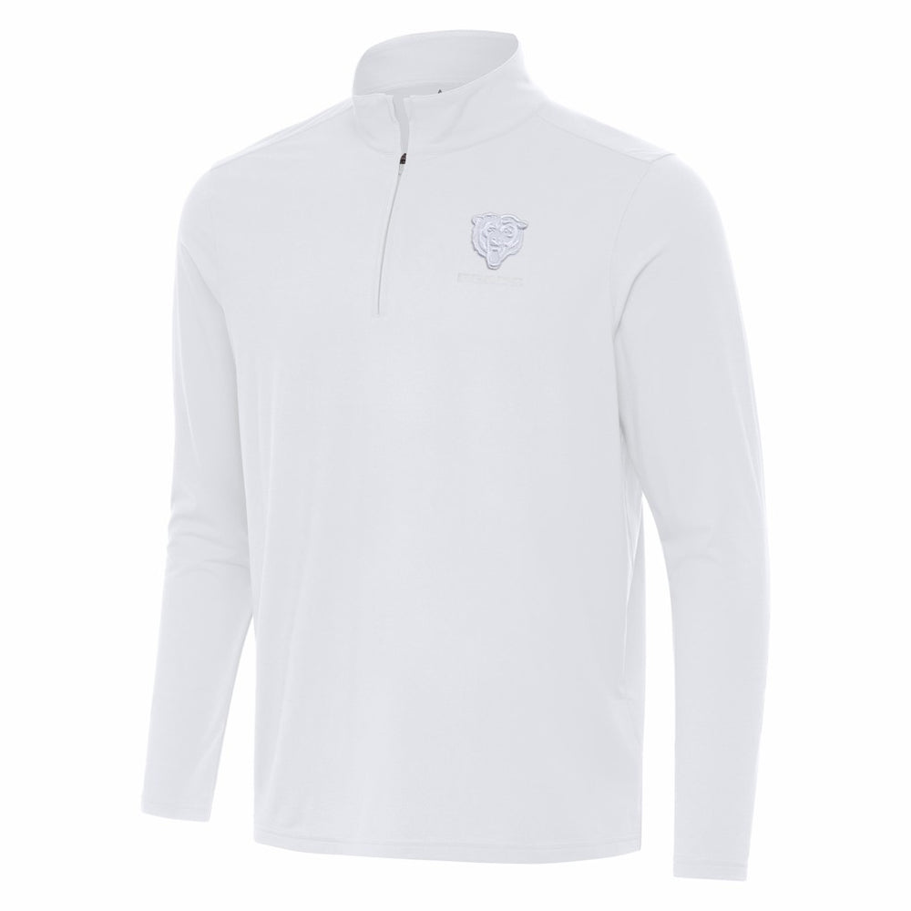 Antigua Intent Quarter-Zip Jacket - Chicago Bears