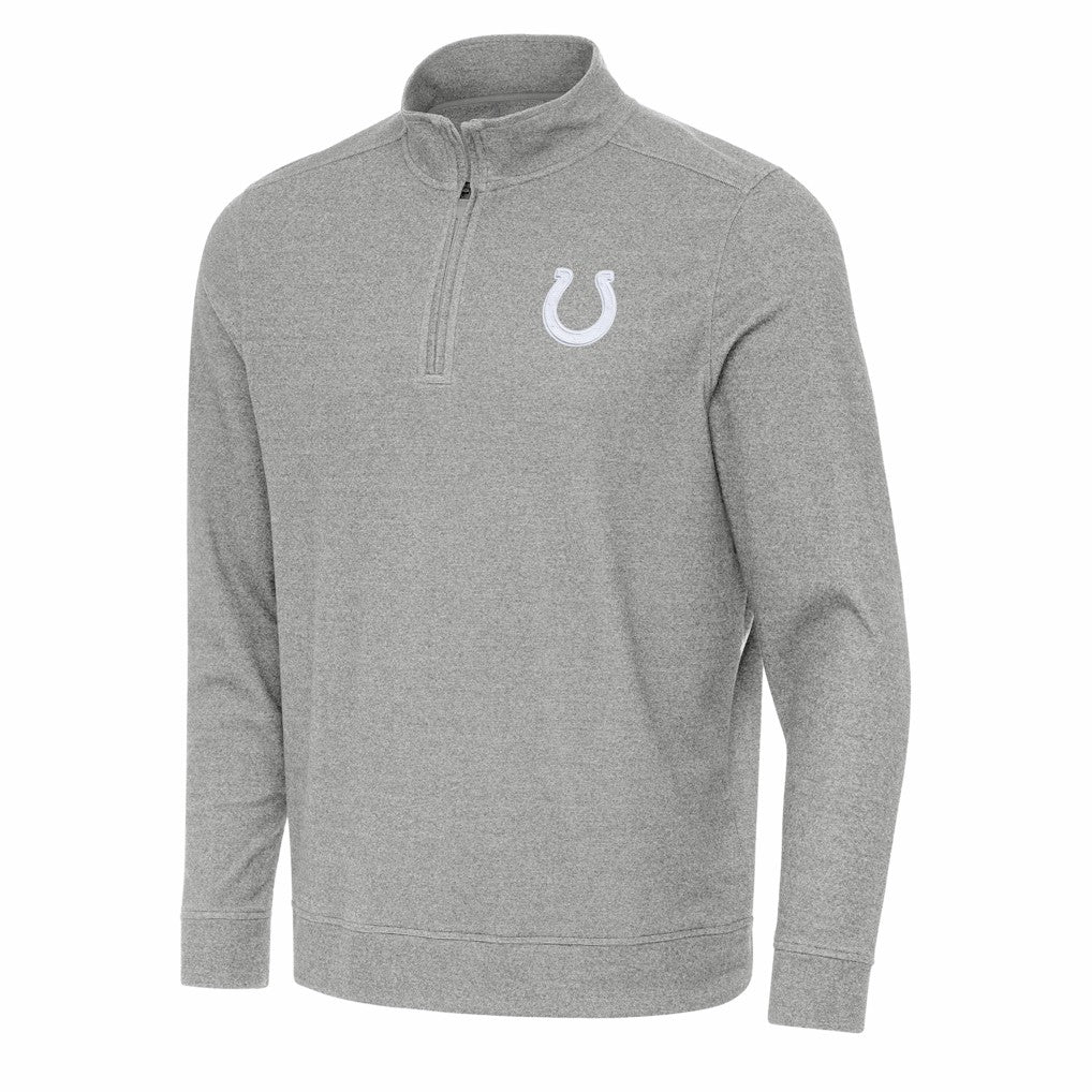 Antigua Subtle Quarter-Zip Jacket - Indianapolis Colts