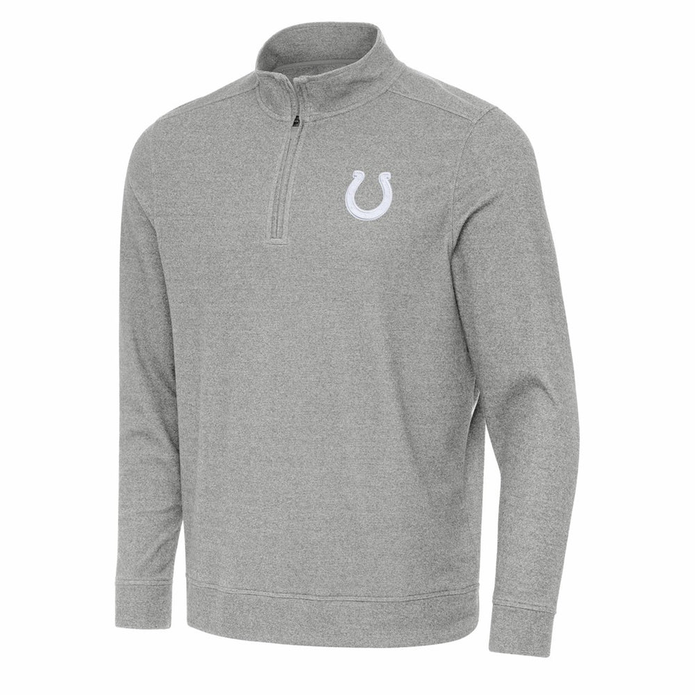 Antigua Subtle Quarter-Zip Jacket - Indianapolis Colts