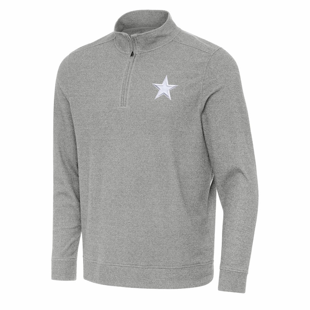 Antigua Subtle Quarter-Zip Jacket - Dallas Cowboys
