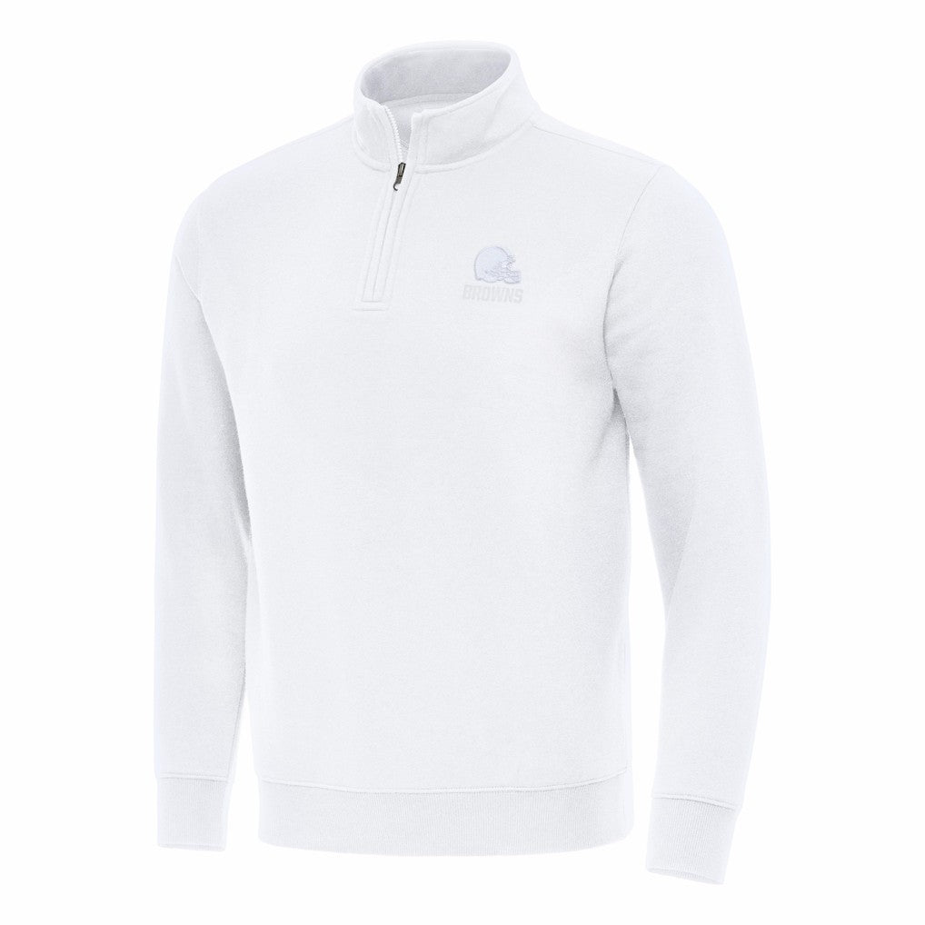 Antigua Victory Quarter-Zip Top - Cleveland Browns