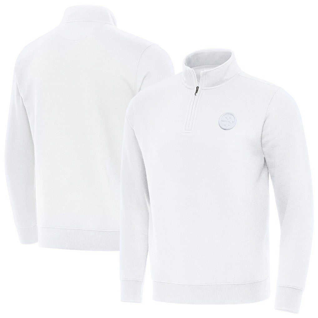 Antigua Victory Quarter-Zip Top - Pittsburgh Steelers