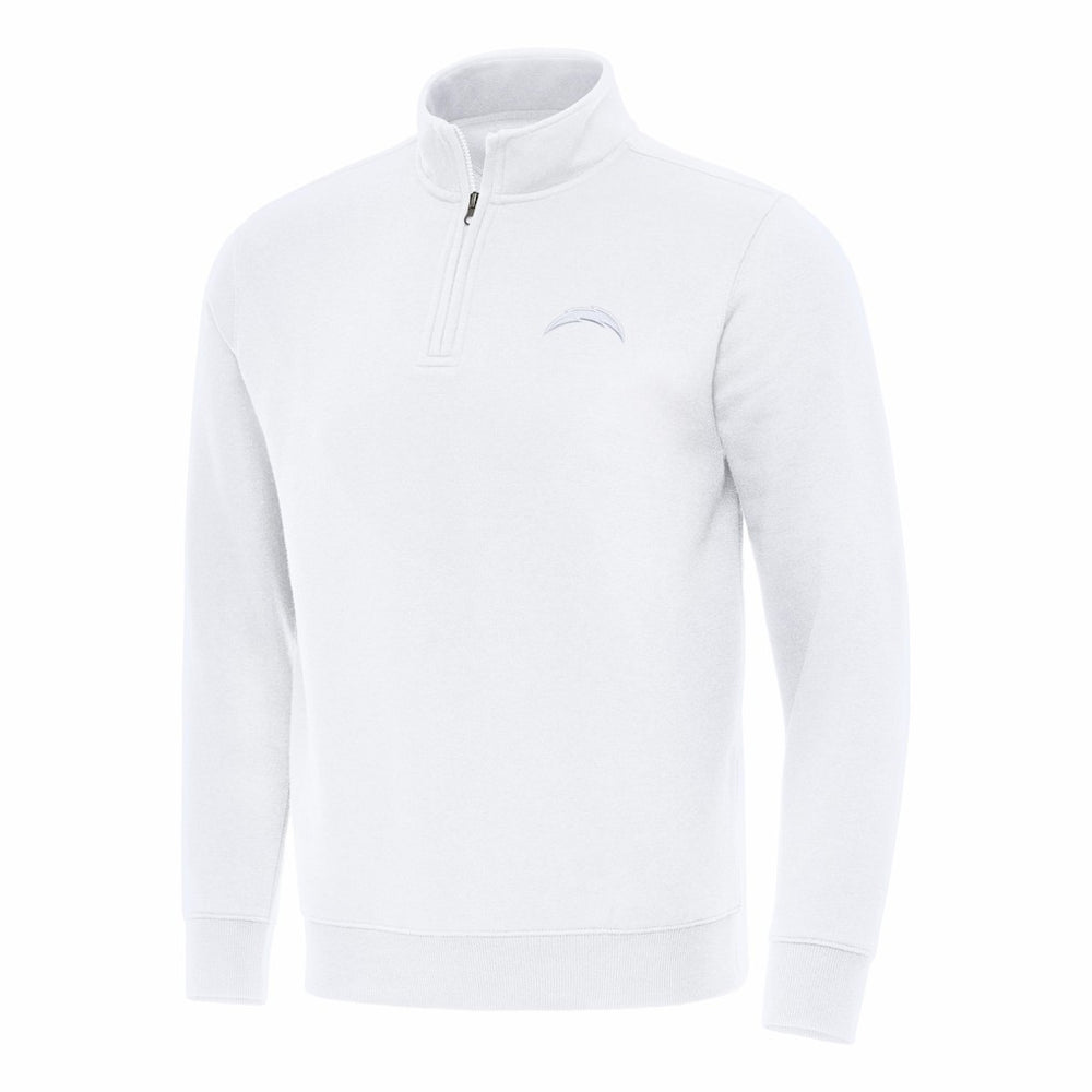 Antigua Victory Quarter-Zip Top - Los Angeles Chargers