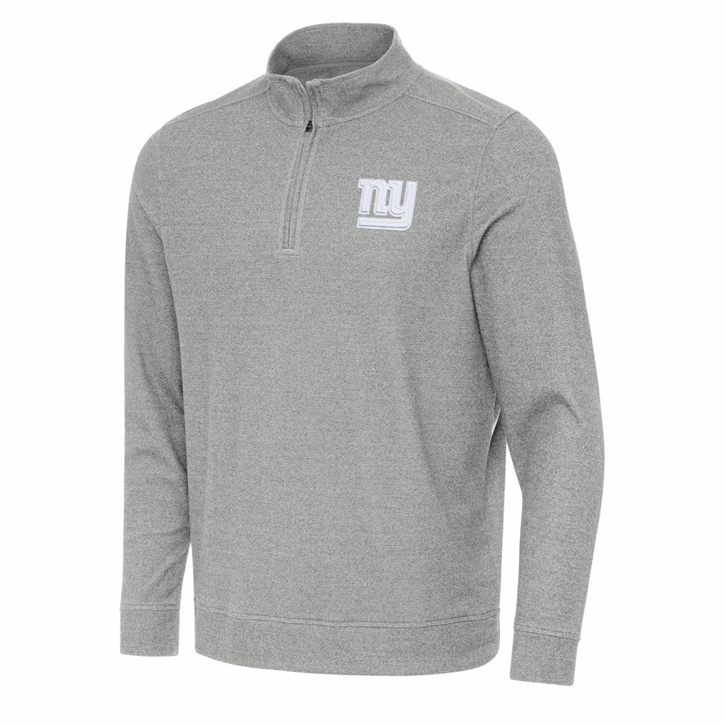 Antigua Subtle Quarter-Zip Top - New York Giants