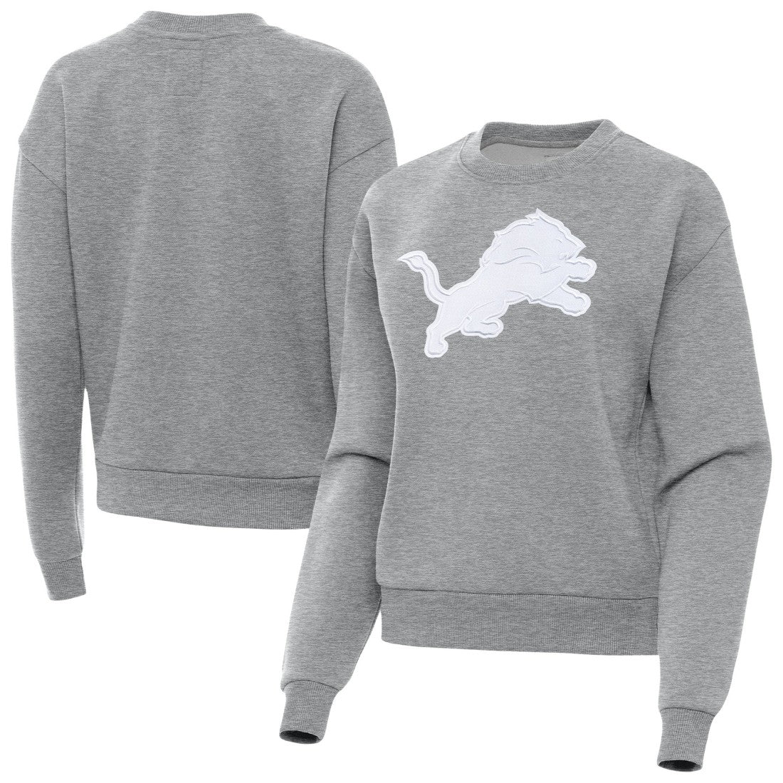 Antigua Women's Victory Pullover Sweatshirt - Detroit Lions