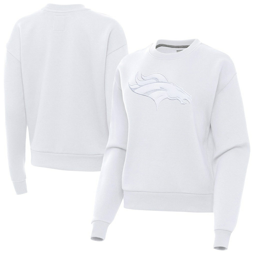Antigua Women's Victory Pullover Sweatshirt - Denver Broncos