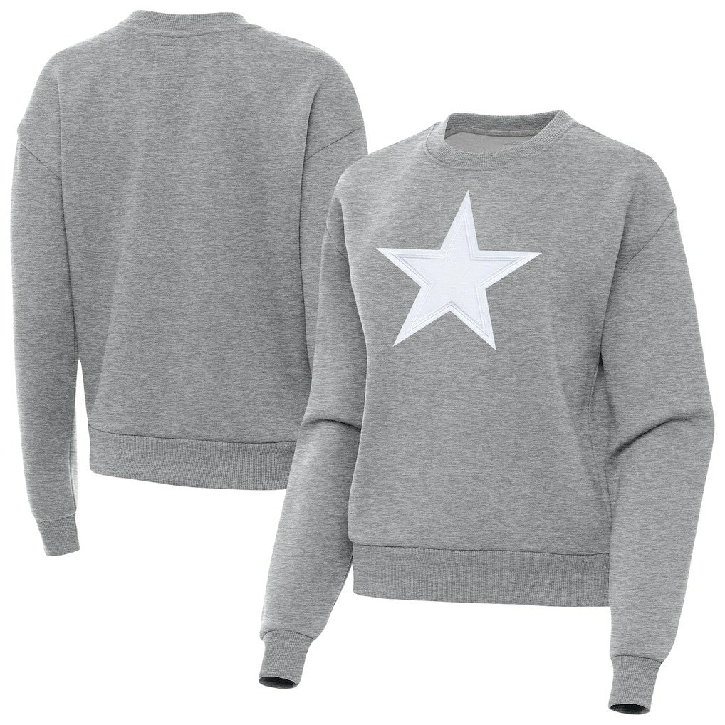 Antigua Women's Victory Pullover Sweatshirt - Dallas Cowboys