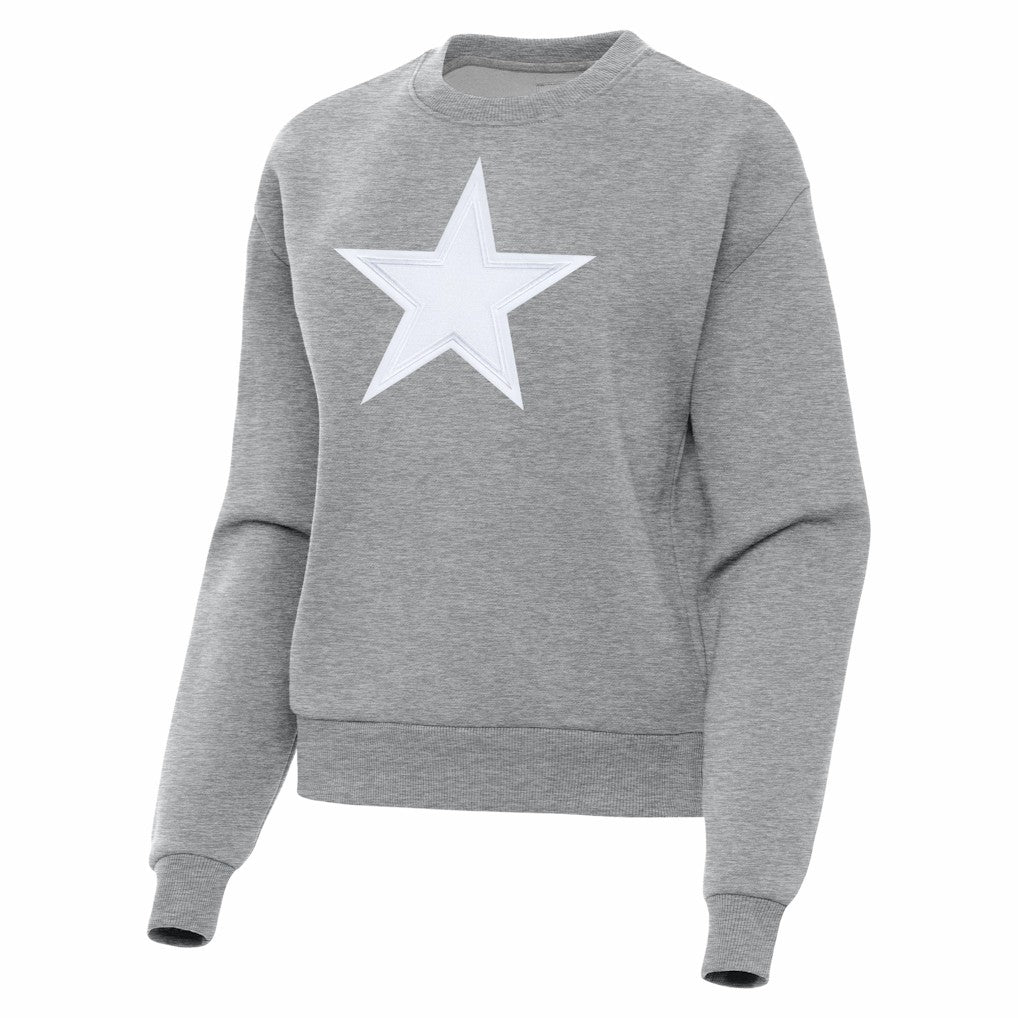 Antigua Women's Victory Pullover Sweatshirt - Dallas Cowboys