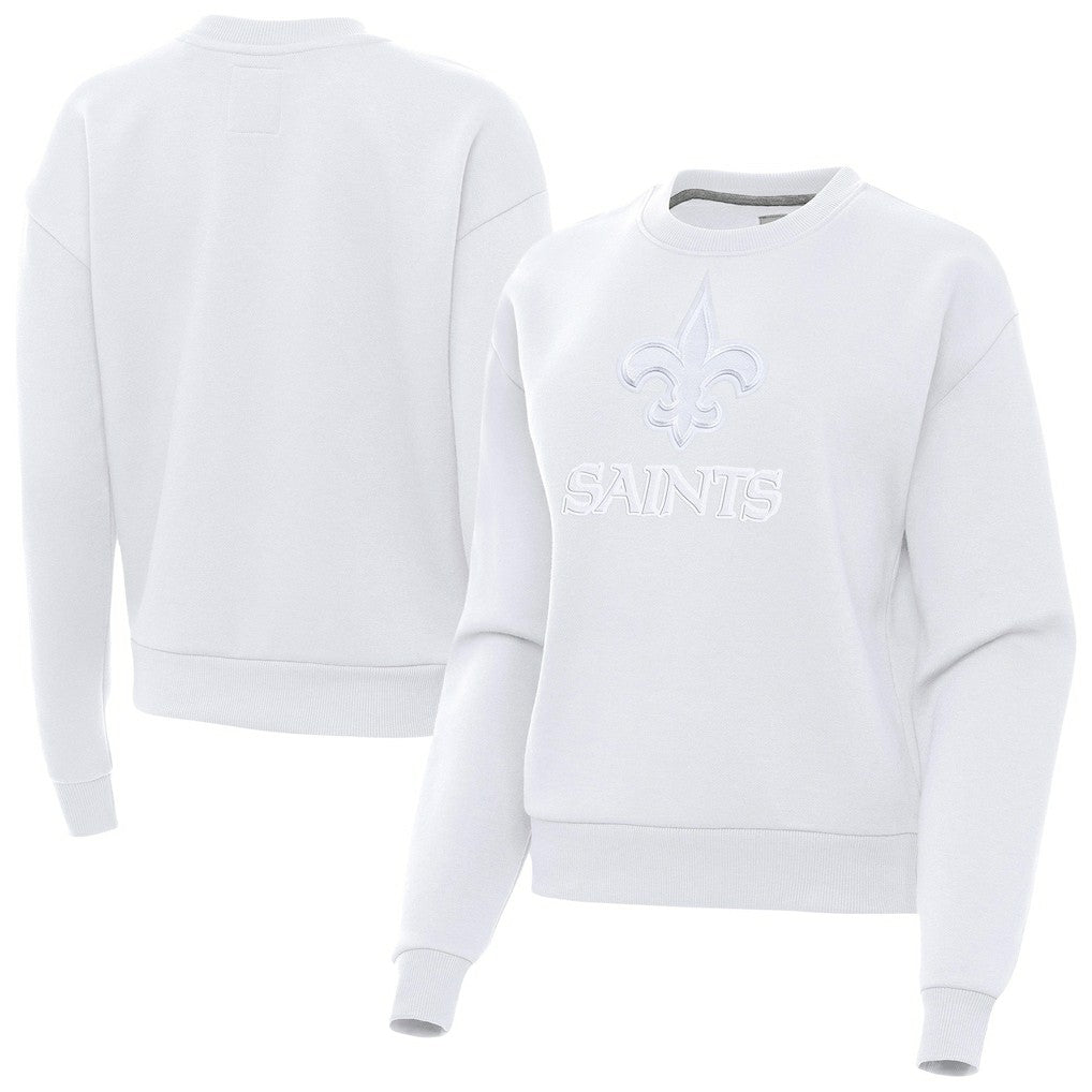 Antigua Women's Victory Pullover Sweatshirt - New Orleans Saints