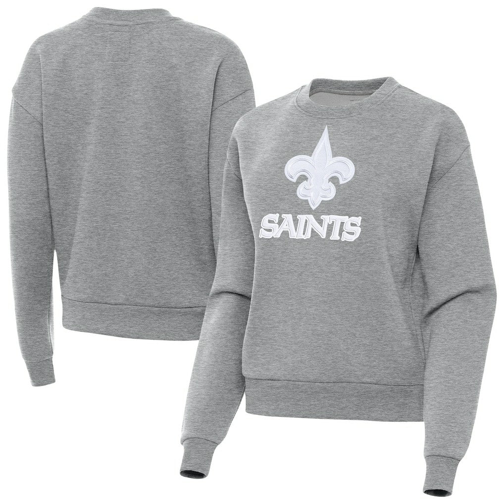 Antigua Women's Victory Pullover Sweatshirt - New Orleans Saints